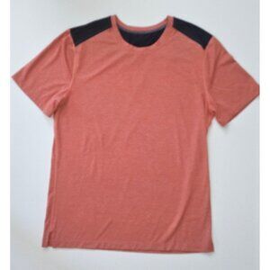 Lululemon L Large Metal Vent Tech Running Training Gym Shirt T-Shirt Top